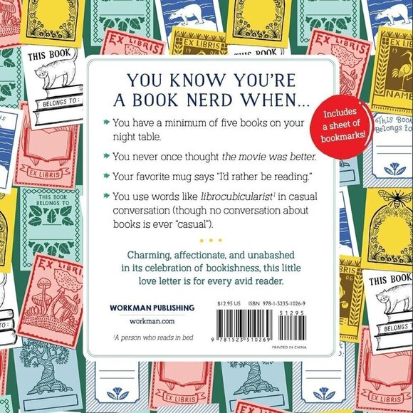 Book Nerd (gift book for readers) Hardcover / BRAND NEW - Picture 2 of 10